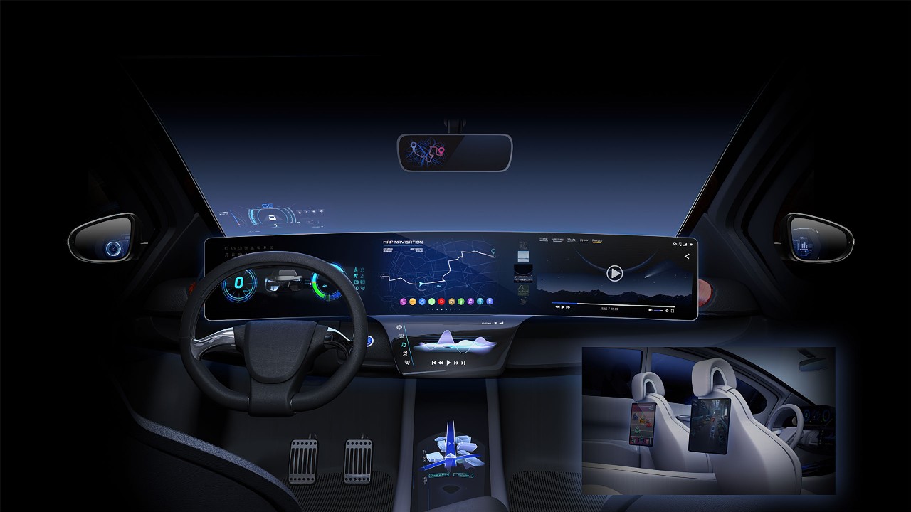 Image showing MediaTek vehicle cockpit