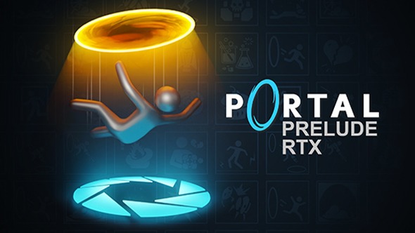 Portal: Prelude RTX with full ray tracing, DLSS 3, and RTX IO.